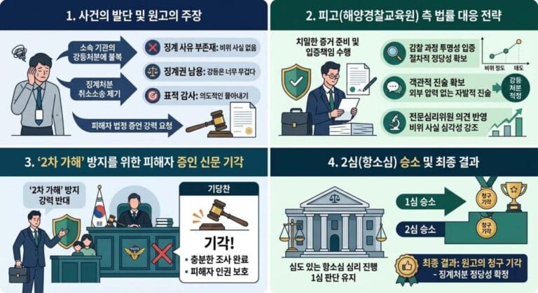 강등처분_취소소송_한정윤변호사_승소사례